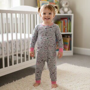 🛍️ BUNDLE ONLY | Carter's Dinosaur print knit footless PJs Pajamas 2T